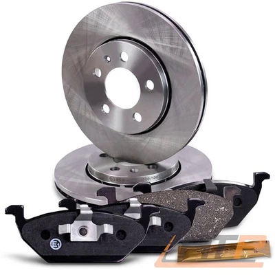 BREMSSCHEIBEN BELÜFTET Ø256 + BELÄGE VORNE FÜR SEAT IBIZA TOLEDO SKODA OCTAVIA - Bild 1 von 4