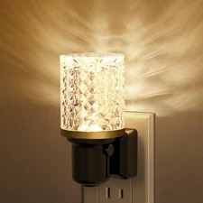LED Night Light, Dimmable Night Lights Plug into Wall, Modern Nightlight with Au