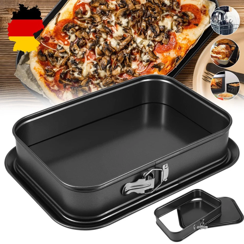 Springform 35.4*24cm Kuchenform RECHTECKIG Backform Tortenform Große Backform - Bild 2 von 4