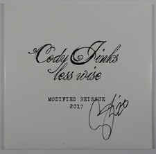 Cody Jinks Signed Autograph Album JSA Record Vinyl Less Wise Modified