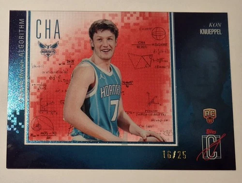 2025 Topps Signature Kon Knueppel Red (RAW)