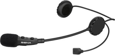 Motorrad Gegensprechanlage Sena 3S PLUS BOOM für Jethelme und Open-Face Helme BLUETOOTH 