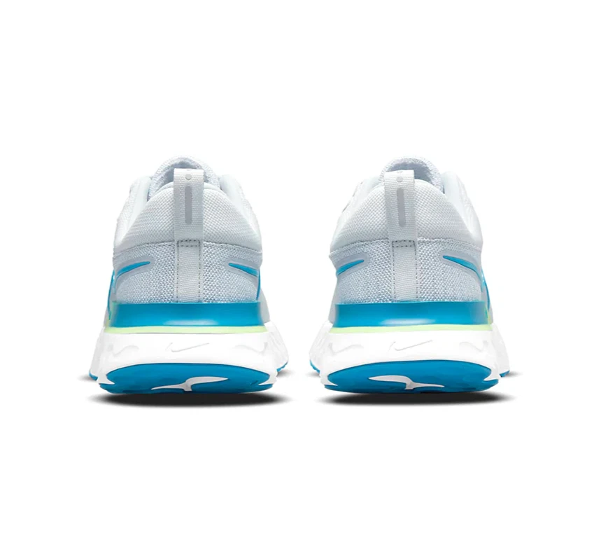 Nike React Infinity Run FK 2 Mens Sz US 12.5 Pure Platinum Grey Blue Shoes NEW ✅ - Image 4 of 4