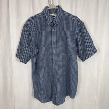 Wrangler Riata Men's Short Sleeve Button-Up Size Large