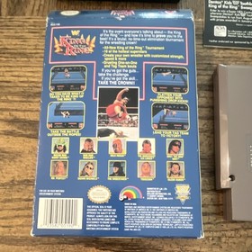 LJN WWF King of the Ring Nintendo NES NTSC-U/C w/ Box & Manual Included 1993