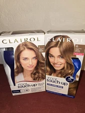LOT (2) CLAIROL ROOT TOUCH UP COLORBLEND PERMANENT ROOT TOUCH-UP, LIGHT BROWN #6