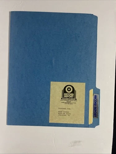 ADVERTISEMENT* 1981 VARIOUS Radio Promo RECORD REPORT Beatles etc