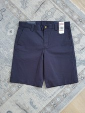 NWT Vineyard Vines Boys Stretch Breaker Shorts Navy Sz12