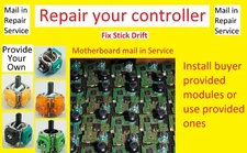 Repair Service - Xbox Series, PS4, PS5 Controller's Motherboard Fix Stick Drift