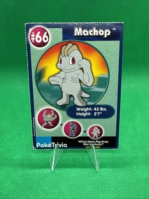 Pokemon Card Poketrivia #66 Machop