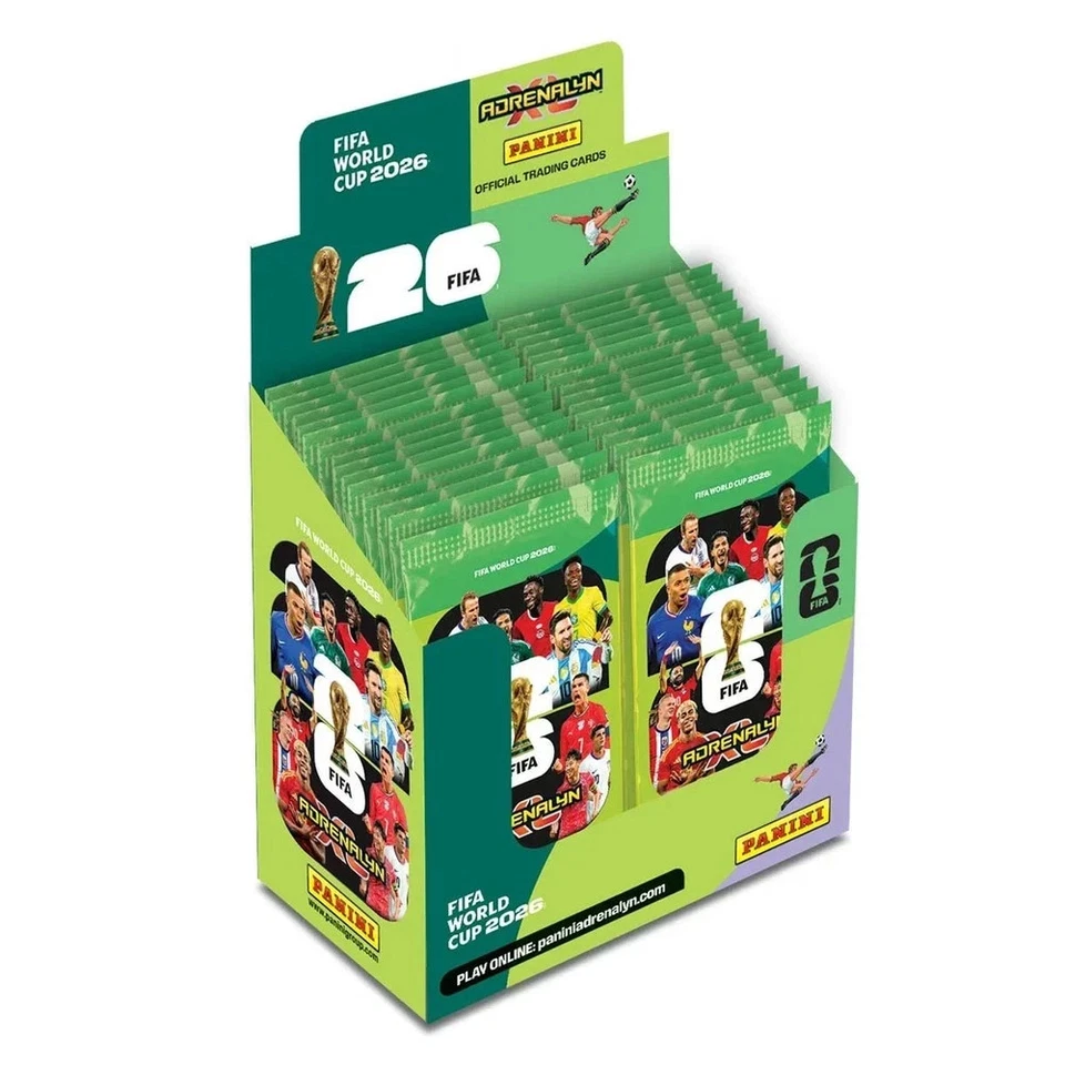 2026 Panini Adrenalyn XL FIFA World Cup Trading Cards Sealed Box 50 Packs - Image 3 of 4