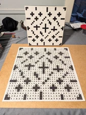 Vintage Springbok Double Dilemma! Crossword Jigsaw Puzzle Complete Black Box Era