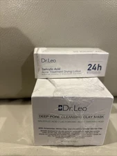 Dr.Leo | White Deep Pores Cleansing Clay Mask & Salicylic Acid-Drying Lotion 2pk