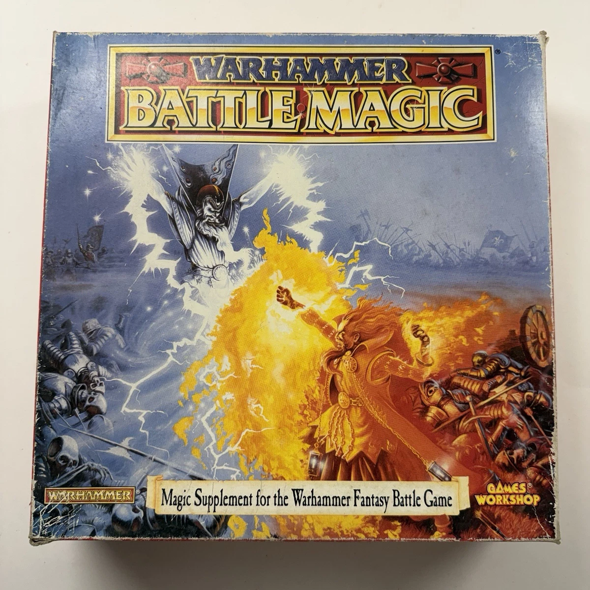 Warhammer Battle Magic Supplement Fantasy Game 1992 Games Workshop NEAR COMPLETE