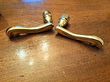 Baldwin Estate Polished Brass Pair of Handle Levers 5108-003-MR