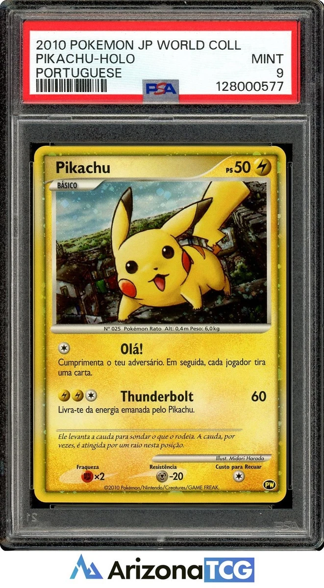 Pikachu Pokémon TCG Professional Sports Authenticator (PSA) Grade