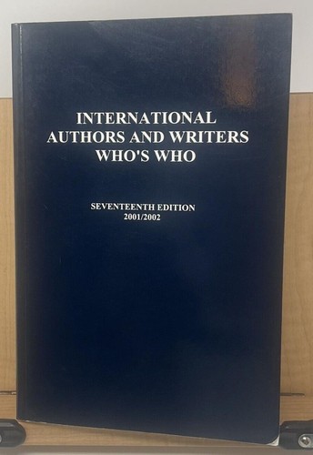 International Authors and Writers Who's Who by Dennis McIntire  2001 17th Ed. E2 - Imagen 1 de 8