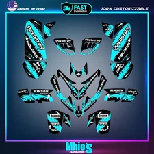 Polaris predator 500 graphics decals stickers full kit atv wrap quad predator500