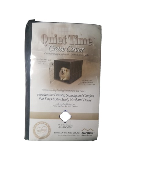 48" Extra Large Giant Breed Dog Kennel XL Wire Cage Folding Cover. NIB