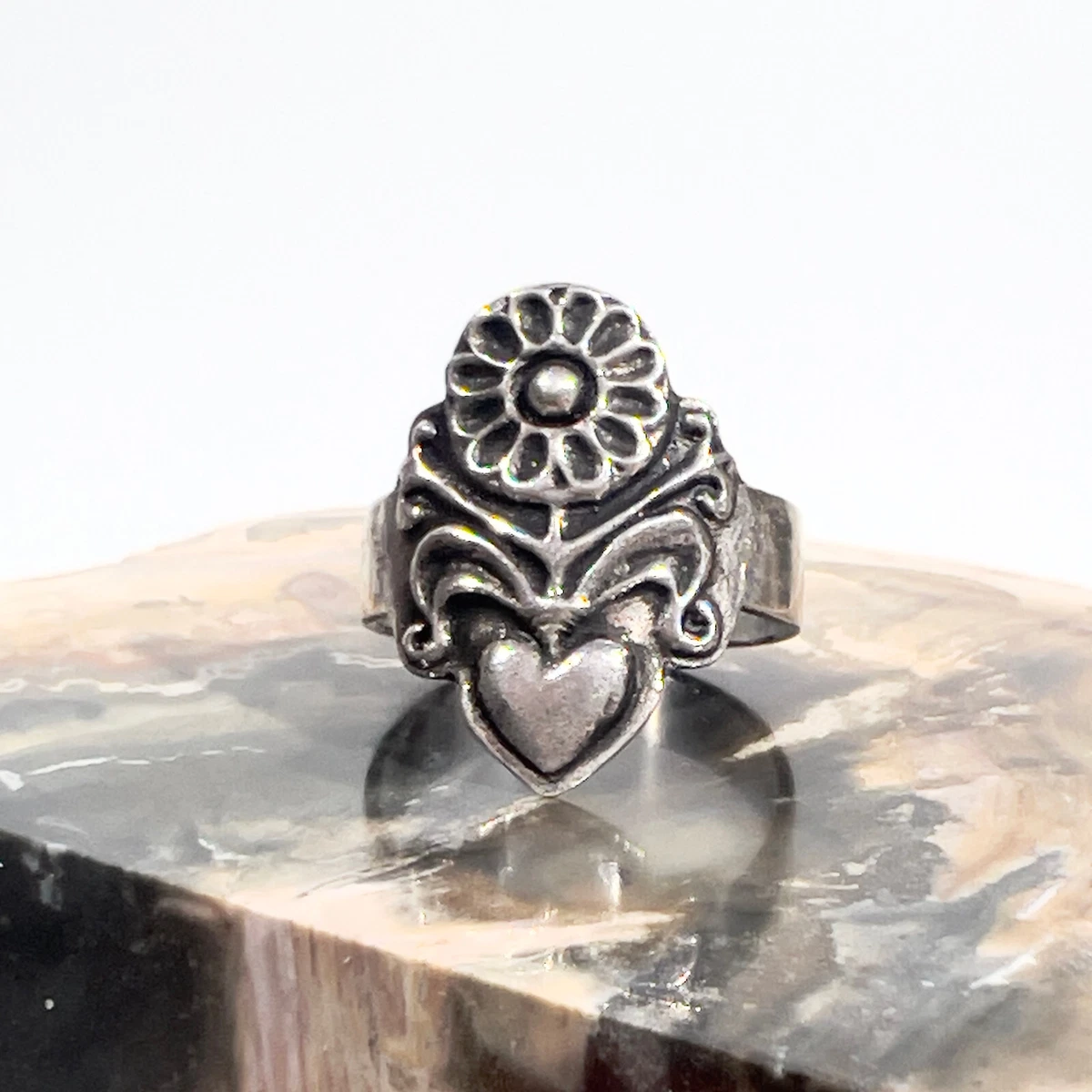 Bague Créateur 'Scarlett' noir - [J8058