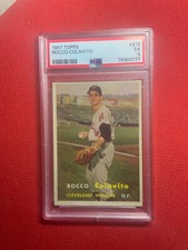 1957 Topps - #212 Rocky Colavito (RC)  PSA 5