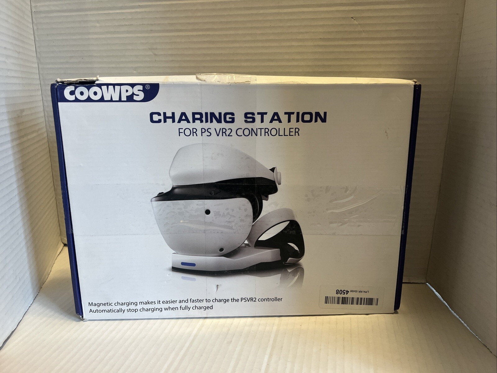 Magnetic Charging Station for PS VR2 Controllers with Auto Stop by Coowps-image