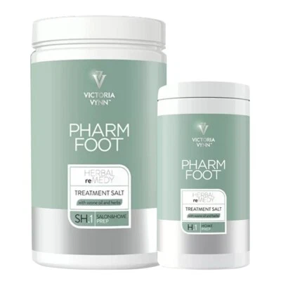 Victoria Vynn PHARM FOOT Soak Bath Herbal TREATMENT SALT Dry Rough Damaged Feet