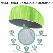 Cycling Yoga Sport Sweat Headband Men Sweatband Yoga Hair Bands Head Sweat Bands