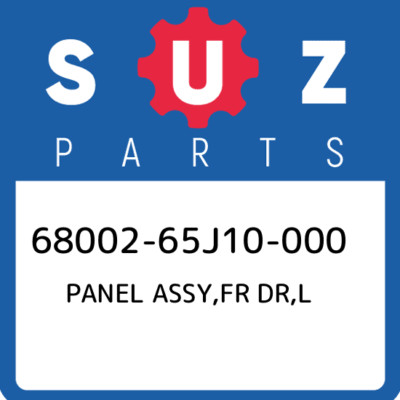 68002-65J10-000 Suzuki Panel assy,fr dr,l 6800265J10000, New