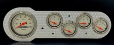 1953 1954 Chevy Car 5 Gauge Dash Panel Engine Turned Insert Set Shark 1953 1954 Chevy Car 5 Gauge Dash Panel Engine Turned Insert Set Shark