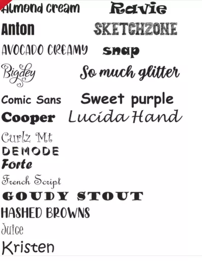 Avocado Creamy Font