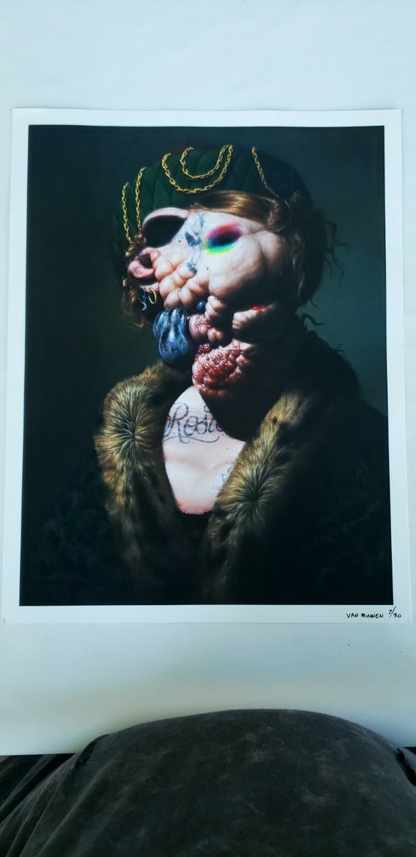 Christian Rex van Minnen 版画Parallax coa付 Parallax by Christian Rex van Minnen