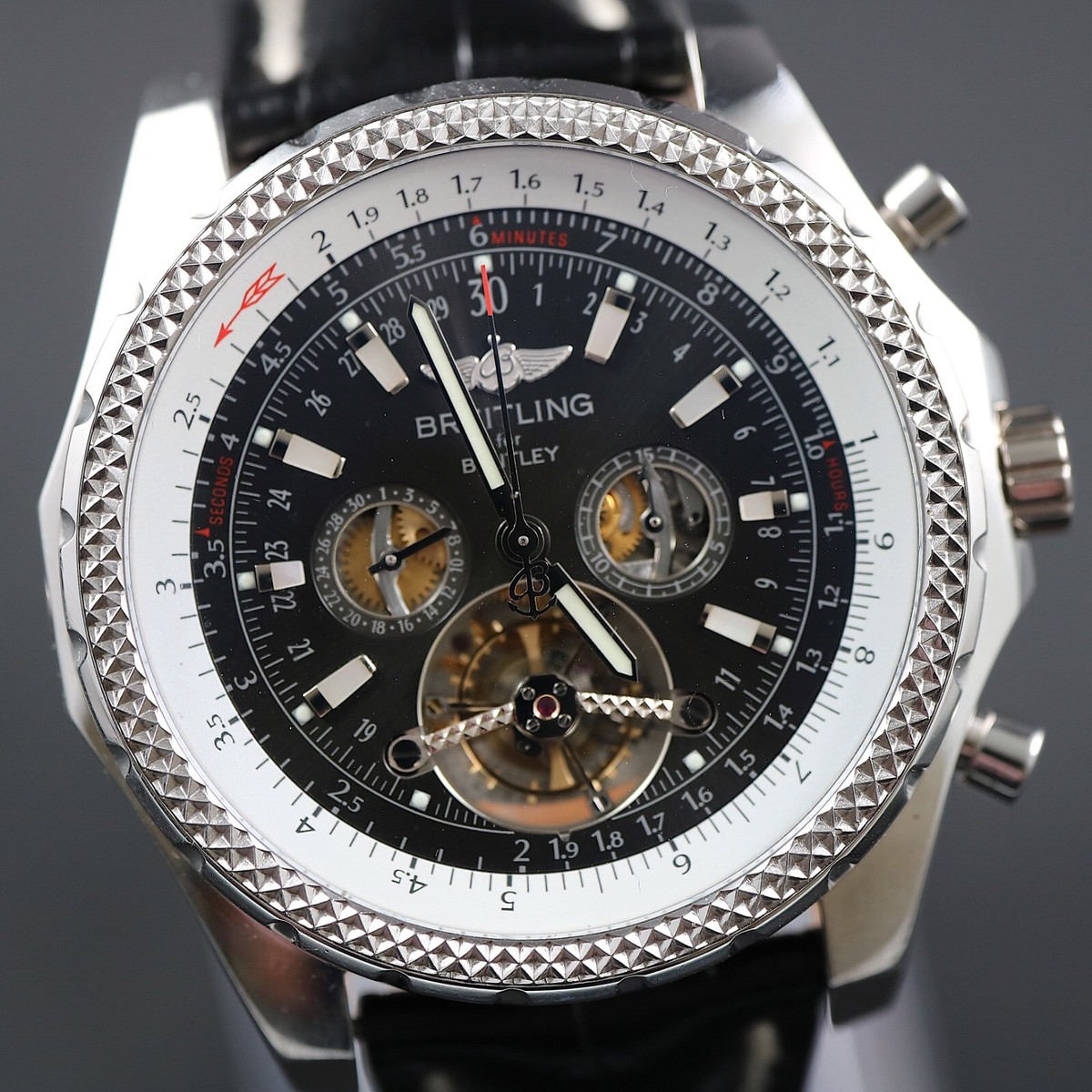 Breitling Bentley Mulliner Tourbillon chrono Platinum – Ref