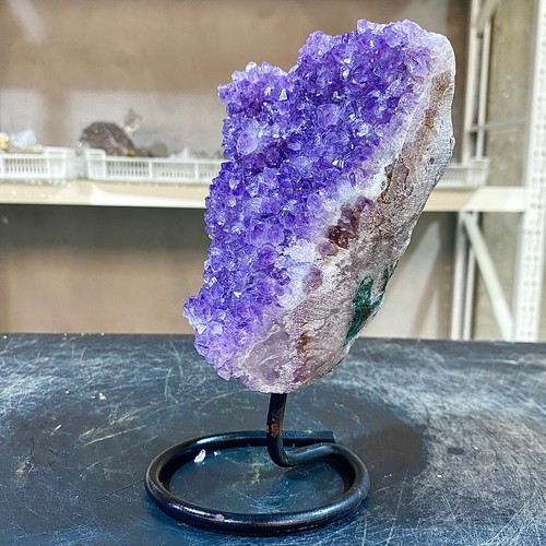 2.97LB Natural amethyst rough stone Uruguay amethyst cluster block Amethyst - 第 9/14 張圖片
