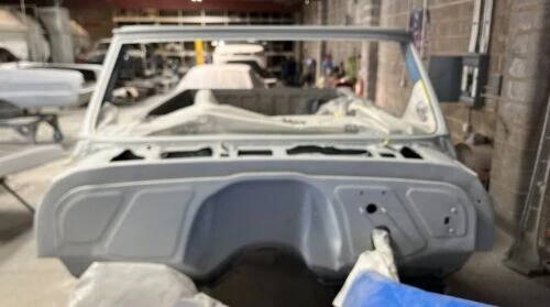 1967-1972 Chevrolet C10 Truck/Blazer Firewall Filler Panels w/Bead Roll 2 Panels - Image 4 of 4