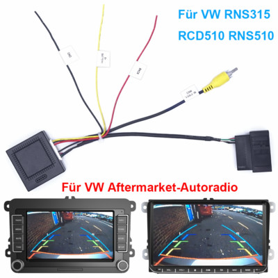RGB RCA Konverter Decoder Box Adapter für Volkswagen Original Reversing Kamera