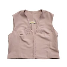 Berkertex Pink Open Front Gilet Uk Women's Size 14