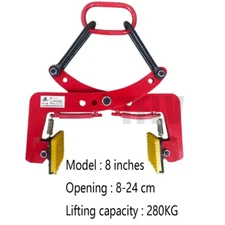 8/12 inch stone lifting tongs brick lifter machine brick clamps