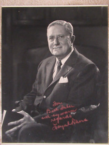 Loyal Davis, MD (1896-1982) Legendary Neurosurgeon SIGNED Photo