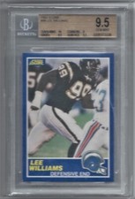 1989 Score Football #99 Lee Williams Graded BGS 9.5 Gem Mint Pop 4