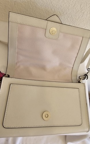 Radley of London Floral Leather Crossbody Purse With Pink Accent - Picture 8 of 23