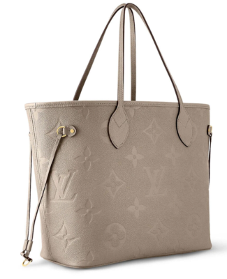 Louis Vuitton Neverfull Tote MM Dune Empreinte Monogram M45686 