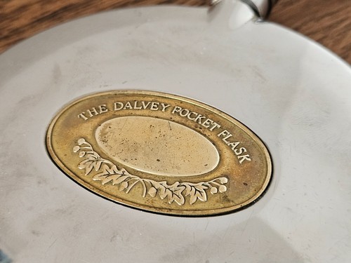 DALVEY Pocket Flask MADE IN SCOTLAND Luxury Flachmann Original Vintage 1985 Rar! - Bild 7 von 13