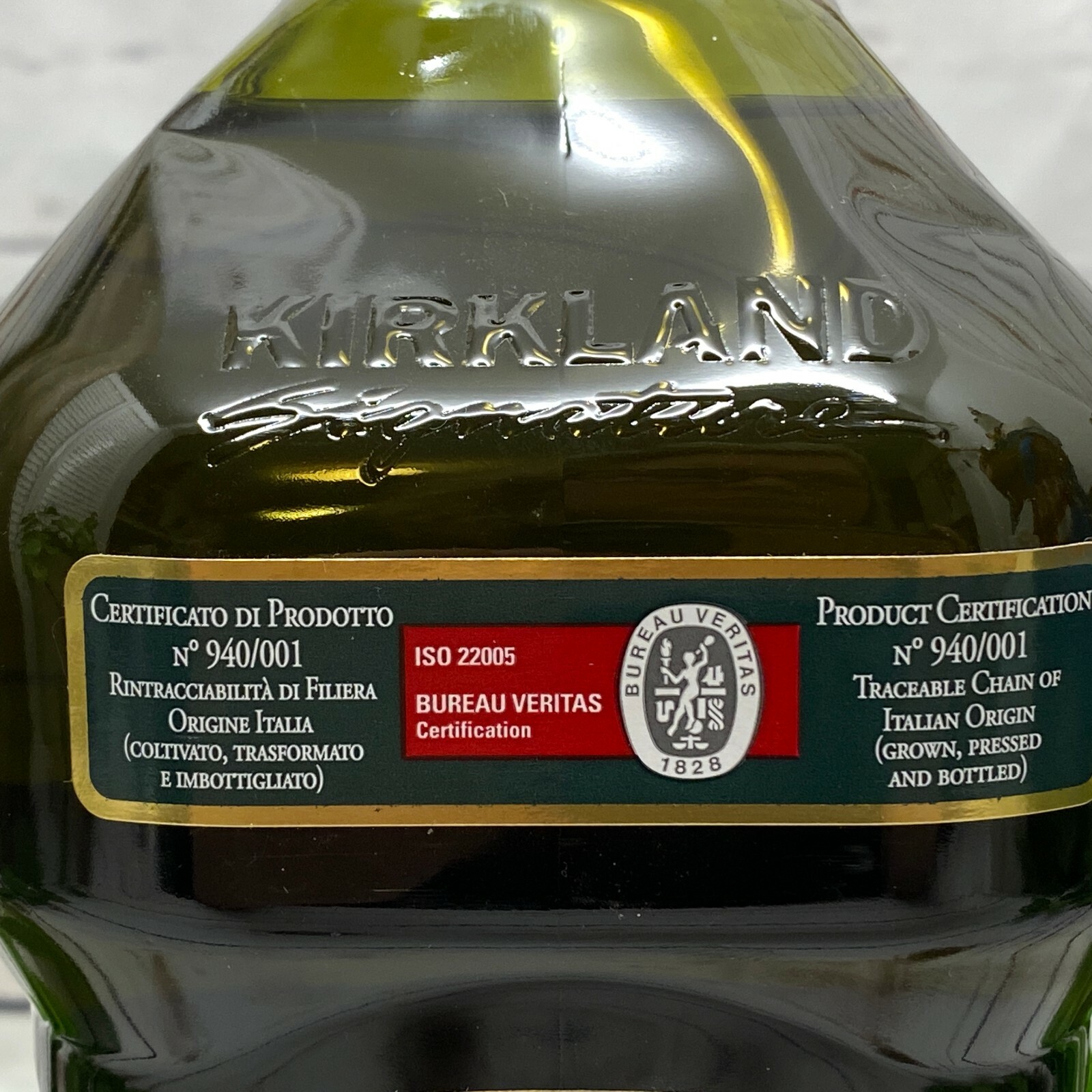 Extra Virgin Olive Oil ITALIAN Crown Olives Cold Extracted 2L 2 Liters EVOO