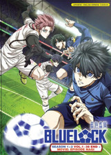 DVD BLUELOCK Season 1 2 Vol.1-38END Movie:Episode Nagi English Dubbed All Region
