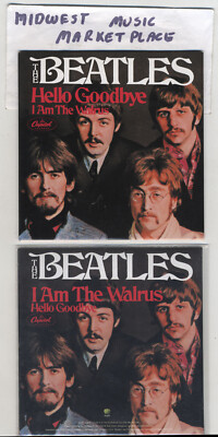 The Beatles - Hello Goodbye + I Am The Walrus - MINT Promo CD Single DPRO 70876
