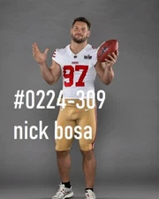 MALE PORTRAIT #0224-309 -athletes series -football men- BOSA-free shipping usa