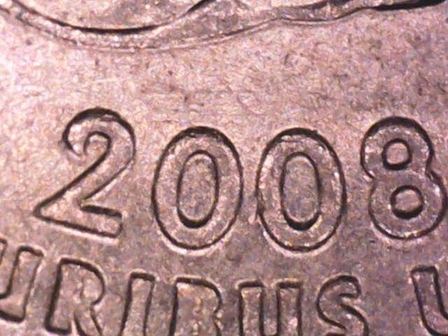 2008D Washington Quarter Extra Paw Finger On RV - Picture 8 of 22