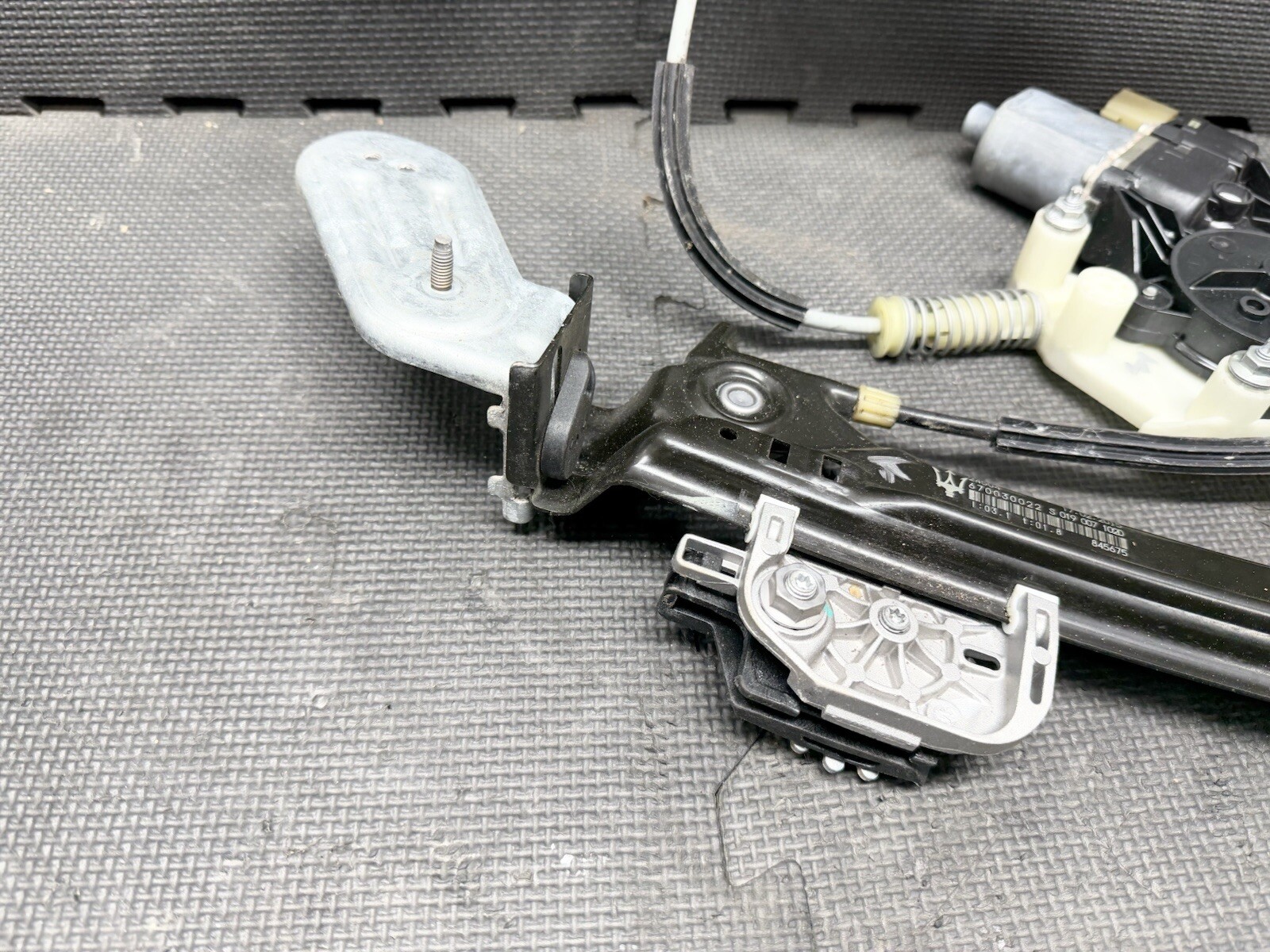 ⭐️2014 - 2017 MASERATI GHIBLI RH REAR RIGHT DOOR WINDOW REGULATOR 670030022 OEM