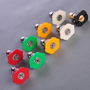 car wash nozzle with soap dispenser